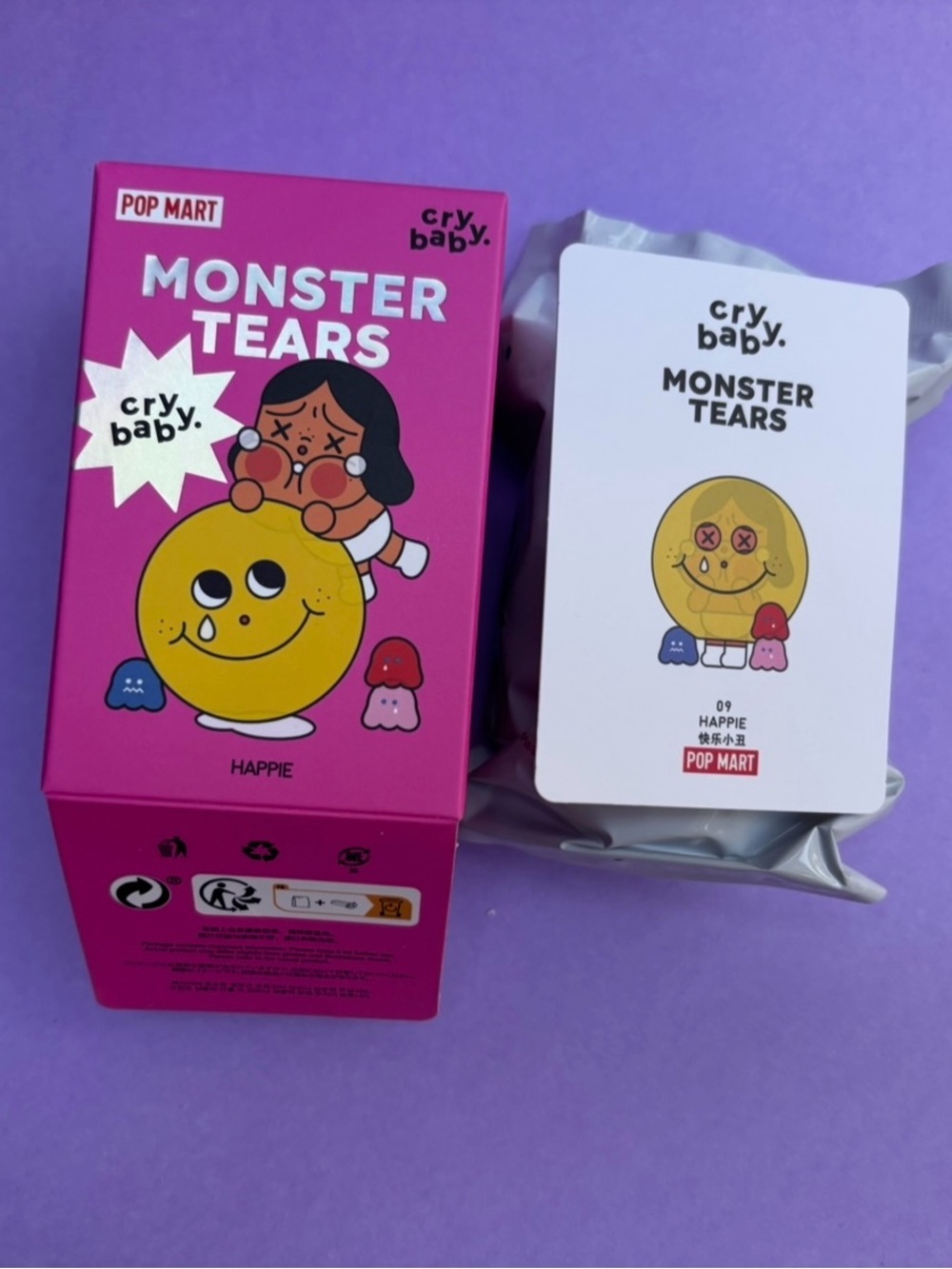 POP MART crybaby Happie